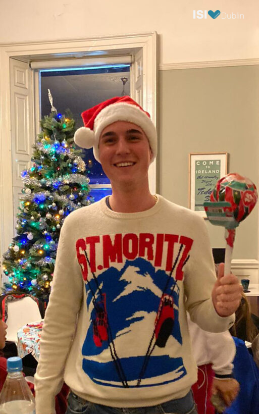 Matteo - Winner of the best Christmas jumper