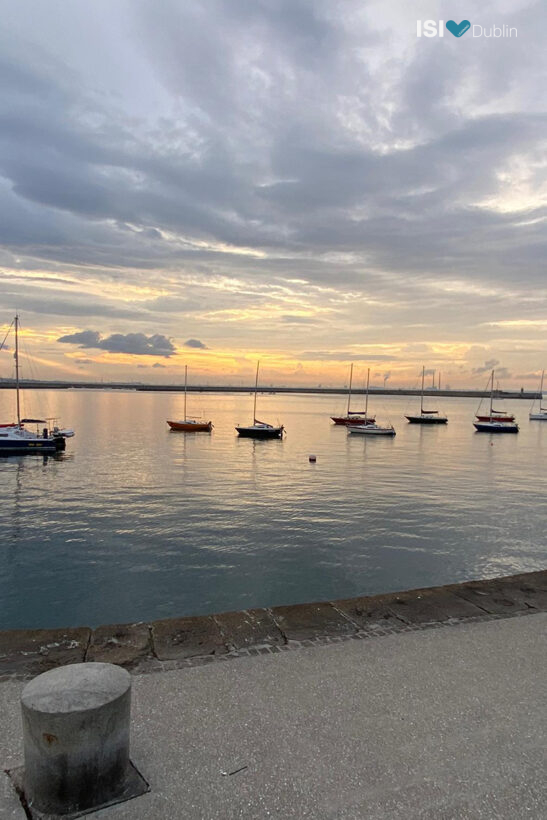 Fynn Lieverz took a lovely picture in Dun Laoghaire