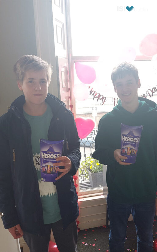 Jakob & Moritz with Their Prizes After Completing The Scavenger Hunt