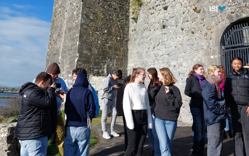 The Gang at Dungaire Castle