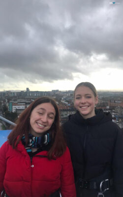 Alessia and Paulina at Croke Park Tour
