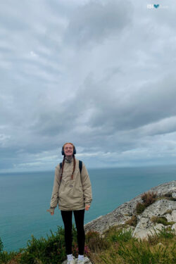 Amelie Koester em Bray Head