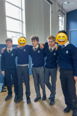 Moritz Killat, Niccolo Morellini and Jakob Zick at their TY Graduation 4