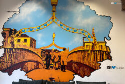 Beautiful Mural in ISI MHL Painted by One of Our Talented Senior Students