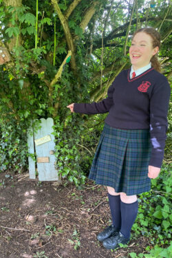 Lea in her local park