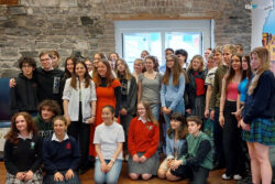 The Gang at the End of Year Party 3