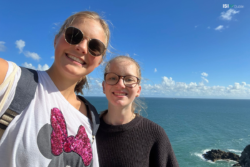 Susanne, Staffler e Selina Tarnutzer em Bray