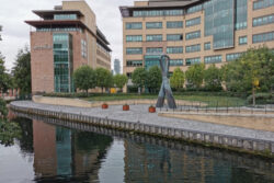 Hannes Richter (4th year at Marian College) took this whilst walking around Grand Canal Dock in the city centre