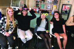 Johanna, Carolina, Greta e Tine