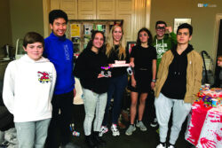 Jaime, David, Carolina, Noelle, Tine, Leo e Nico