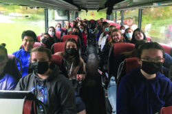 A turma no ônibus!